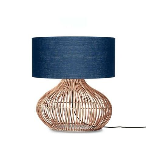 Good&mojo - Lampe De Table Kalahari - Bleu