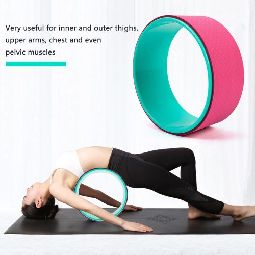 Roue De Yoga Et De Pilates Pour La Colonne Vertébrale, Pour Le Soulagement Des Douleurs Dorsales, Outil D'entraînement Et De Flexibilité