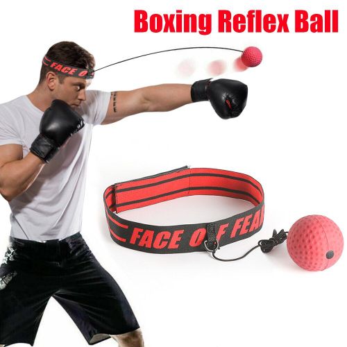 Balle De Boxe, Réflexe De Vitesse, Pour Lever Les Yeux, Entraînement Des Mains, Gymnastique Muay Thai, Exercice De Fitness, Accessoires