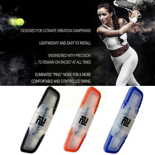 Long Amortisseur De Raquette De Tennis En Silicone, Accessoire De Remplacement Résistant Aux Chocs, Réduit Les Vibrations, B2t2