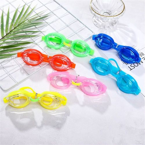Lunettes De Natation En Silicone Pour Enfants, Pour Garçons Et Filles, Pour Sports Aquatiques, Anti-Buée