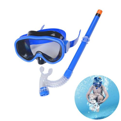 Lunettes De Natation Avec Tuba Pour Enfants, Sport Sous-Marin, Pour Garçons Et Filles, Ensemble De Tubes Respirants Qw