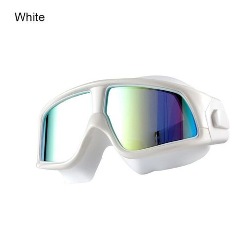 Lunettes De Natation Pour Adultes, Anti-Buée, Hd, Pour Plongée, En Silicone, À Grande Monture, Pour Femmes Et Hommes, Qw