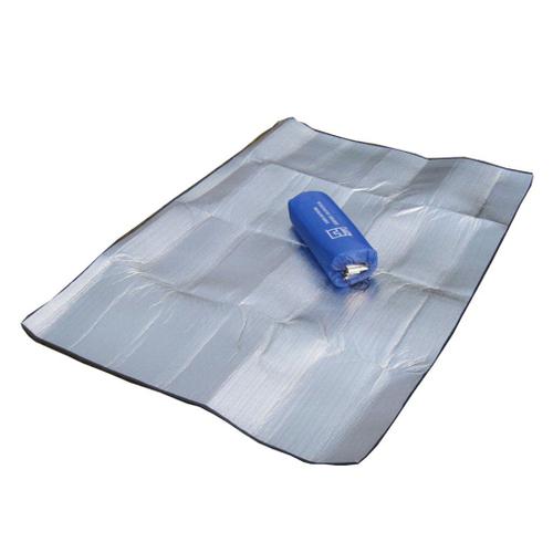 Couverture De Camping En Mousse Isolante Double Face, Feuille D'aluminium Portable Pour Parc De Plage En Plein Air Voyage Anti-Sable