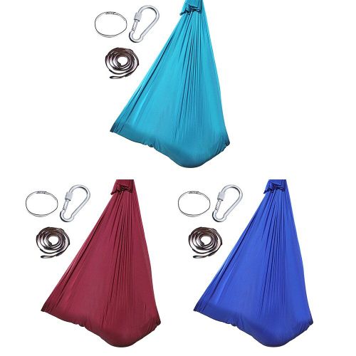 Hamac À Bascule Élastique Doux Pour Enfants, Confortable, Durable, Intérieur Et Extérieur, Yoga Aérien Sensoriel, Siège À Bascule, Pour Autisme, Tdah, Ajouter De La Chaleur