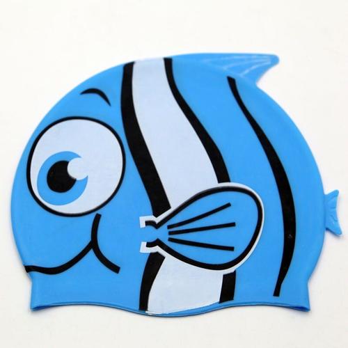 Casquette De Natation Étanche En Silicone Pour Enfants, Protection Des Oreilles, Garçons Et Filles, Chapeau De Plongée Élastique, Dessin Animé, Nouveau