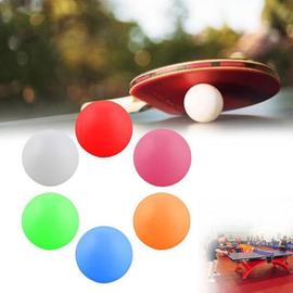 Balle de tennis de table, bonne élasticité, multicolore en option