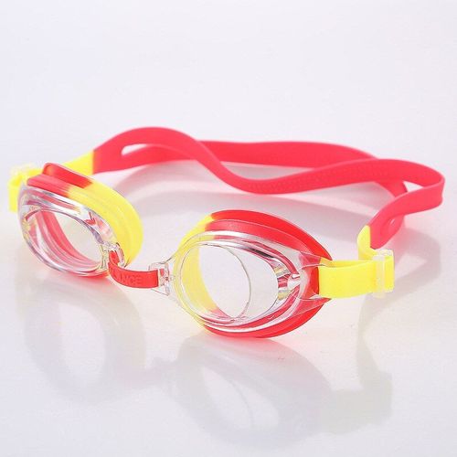 Lunettes De Natation En Silicone, Anti-Buée Et Uv, Réglables Et Colorées, Pour Enfants