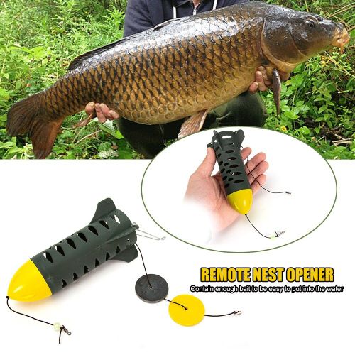 Granulés Appât Cage Piège Panier Leurre Méthode Mangeoire Porte Lanceur Longue Coup Carpe Pêche Accessoires De Pêche