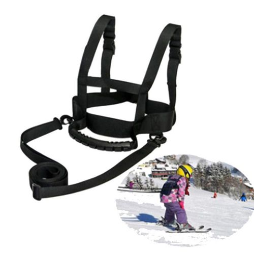 Harnais De Ski En Polyester, Corde De Traction Anti-Chute, Boucle En Métal, Sangle D'épaule De Sécurité, Ceinture De Sport De Plein Air Pour Enfants Débutants