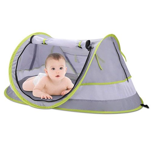 Tente Anti-Moustique Pour Bébé, Pare-Soleil Portable Et Léger Avec Fermeture Éclair