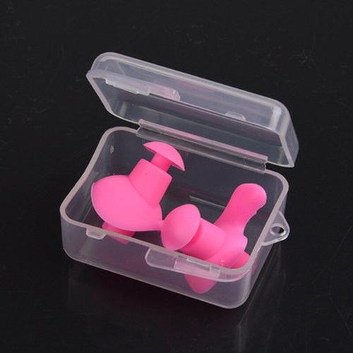 1 Paire De Bouchons D'oreille Étanches En Silicone, Protection D'oreille Pour Adulte, Plongée, Sports Aquatiques, Accessoires Anti-Bruit