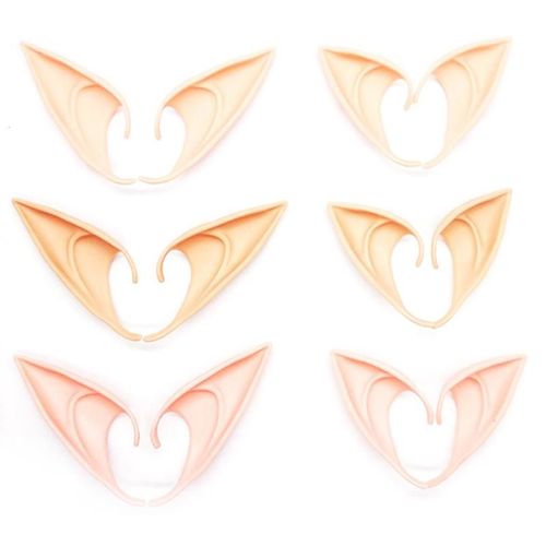 Décoration De Fête Oreilles De Latex Cosplay Féerique, Accessoires De Costume, Oreilles D'ange Elfe, Accessoires Photo, Jouets Pour Adultes Et Enfants, Halloween