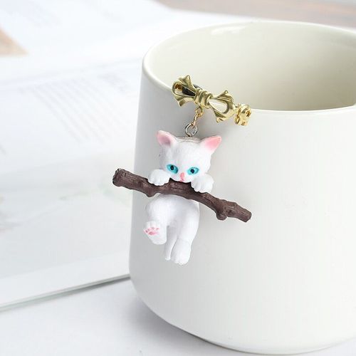 Pendentif Animal Corsage Mignon, Broches Chat Rose Personnalisé Pour Manteau, Sac À Dos, Bijoux Pendentif, Cadeau D'anniversaire Pour Enfants
