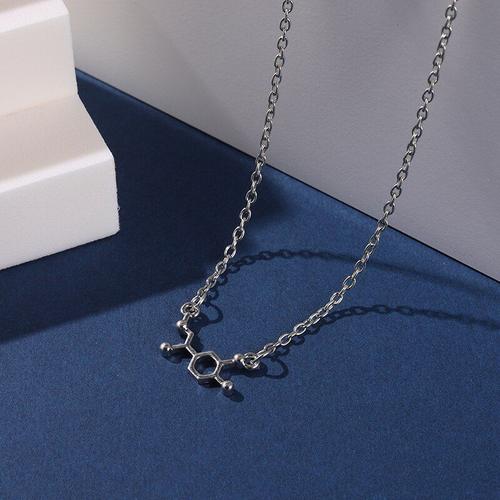 Collier Créatif À Base De Dopamine Pour Couple Et Ami, Avec Pendentif En Chaîne, Romantique, Ras Du Cou