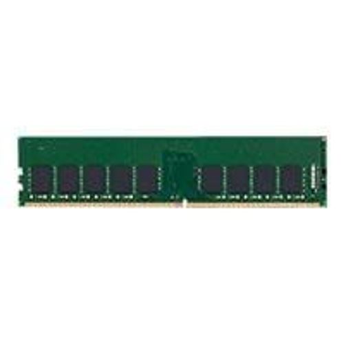 Kingston - DDR4 - module - 32 Go - DIMM 288 broches - 3200 MT/s / PC4-25600 - CL22 - 1.2 V - mémoire sans tampon - ECC - pour Lenovo ThinkStation P350 30E3, 30E4, 30E5, 30E6, 30EF, 30EG, 30EH...