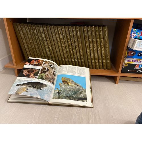 Royaume Des Animaux Vol 1 À 26 . Editions Edito-Service S.A Genève , Format Encyclopédie.