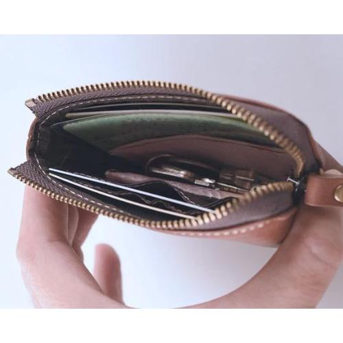 Petit portefeuille mince pour femmes, portefeuille minimaliste