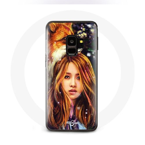 Coque Pour Samsung Galaxy S9 Plus Blackpink Rosé Poster Fanart