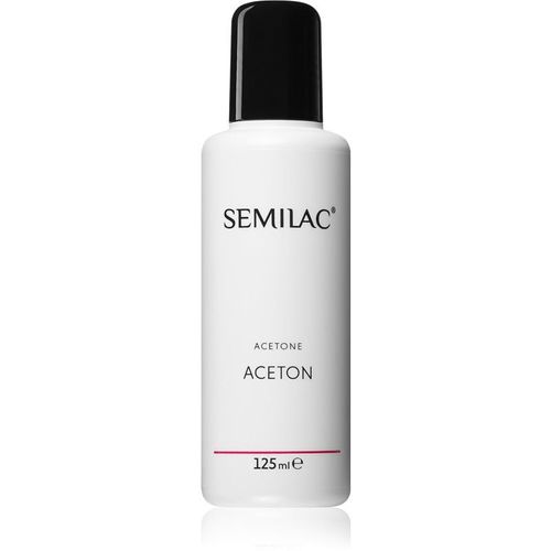Semilac Liquids Acétone Pure Pour Enlever Le Vernis Gel 125 Ml 