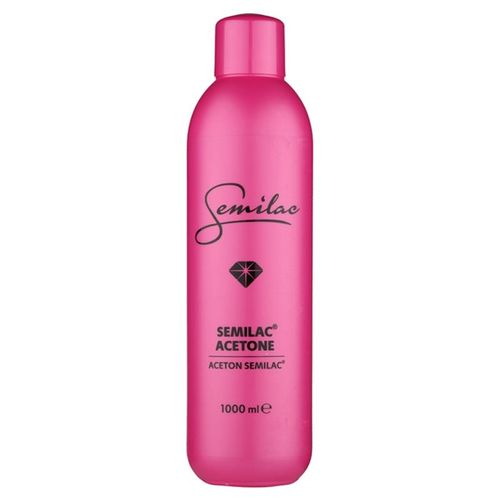 Semilac Liquids Acétone Pure Pour Enlever Le Vernis Gel 1000 Ml 