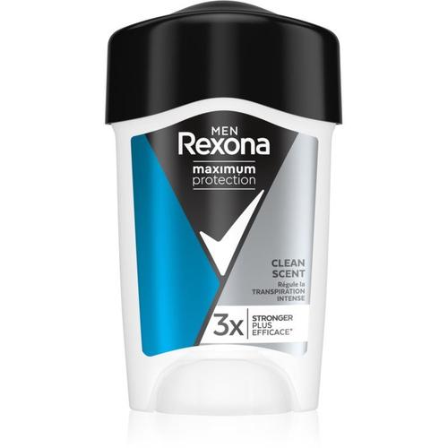 Rexona Maximum Protection Clean Scent Anti-Transpirant Crème Anti-Transpiration Excessive 45 Ml 