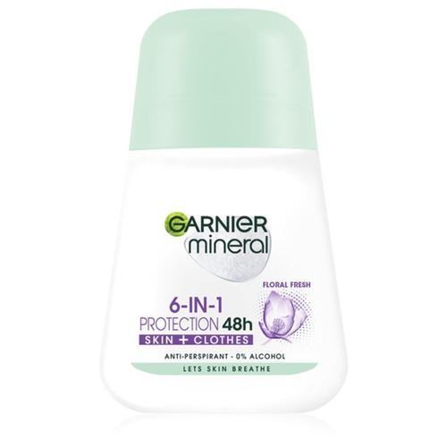 Garnier Mineral 5 Protection Anti-Transpirant Roll-On 48h (Floral Fresh) 50 Ml 