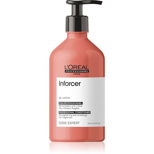 L?Oréal Professionnel Serie Expert Inforcer Après-Shampoing Fortifiant Pour Cheveux Cassants Et Stressés 500 Ml 
