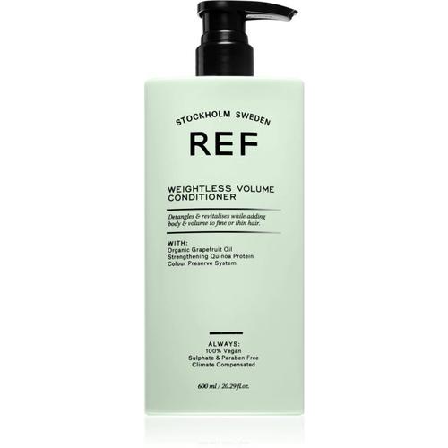 Ref Weightless Volume Après-Shampoing Pour Cheveux Fins Et Mous Pour Des Cheveux Volumisés Dès La Racine 600 Ml 