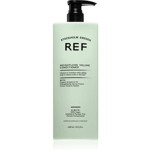 Ref Weightless Volume Après-Shampoing Pour Cheveux Fins Et Mous Pour Des Cheveux Volumisés Dès La Racine 1000 Ml 