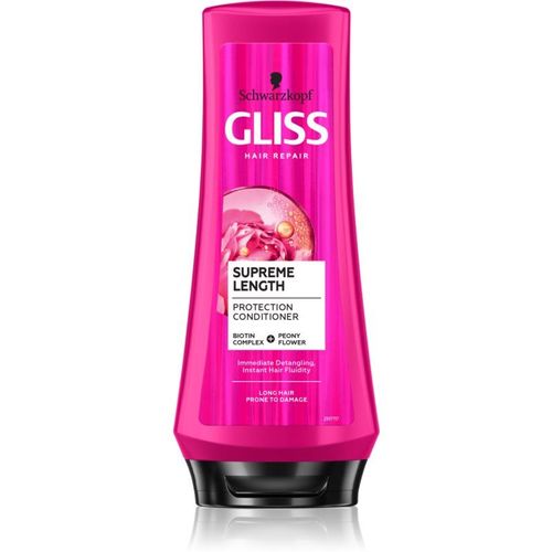 Schwarzkopf Gliss Supreme Length Après-Shampoing Protecteur 200 Ml 