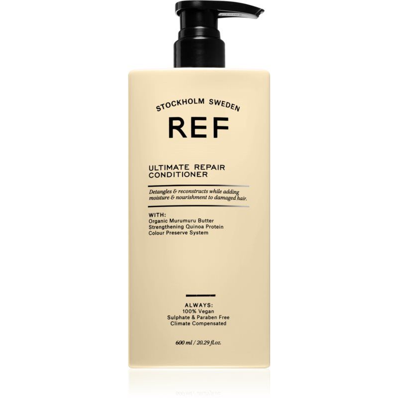 Ref Ultimate Repair Après-Shampoing Régénérateur En Profondeur Pour Cheveux Abîmés 600 Ml 