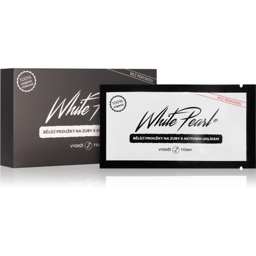 White Pearl Charcoal Bandes Blanchissantes Dents 28 Pcs 