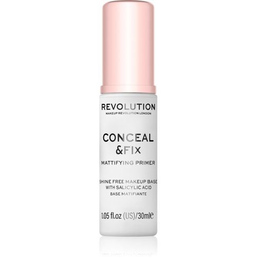 Makeup Revolution Conceal & Fix Base De Teint Matifiante 30 Ml 