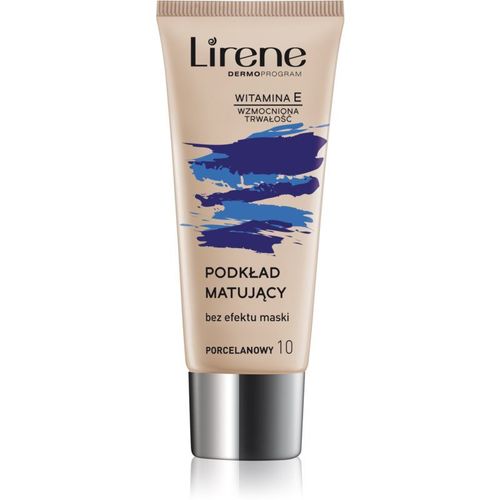 Lirene Vitamin E Base De Teint Matifiante Teinte 10 Porcelain 30 Ml 