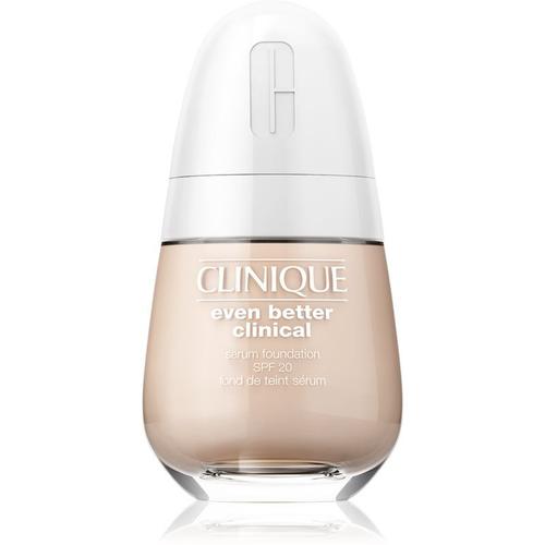 Clinique Even Better Clinical Serum Foundation Spf 20 Base Sérum Spf 20 Teinte Wn 01 Flax 30 Ml 