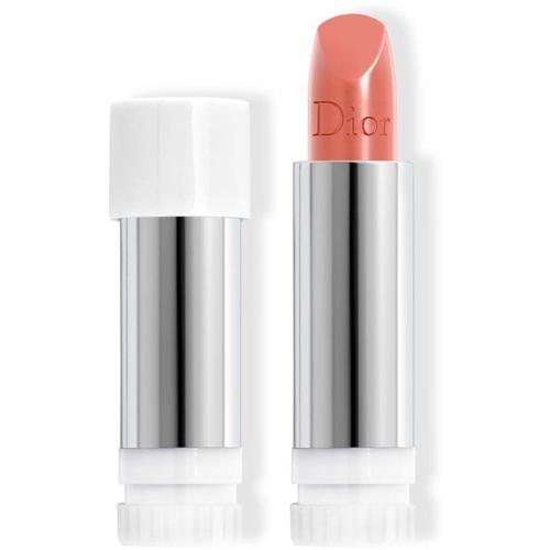 Dior Rouge Dior - La Recharge Baume À Lèvres Coloré Soin Floral - Couleur Couture Naturelle - Recharge Teinte 525 Chérie Satin 3,5 G 