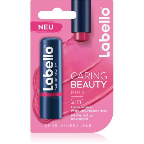Labello Caring Beauty Baume À Lèvres Teinté Teinte Pink 5,5 Ml 