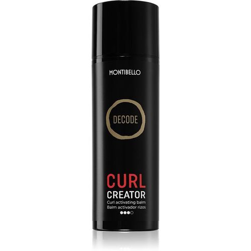 Montibello Decode Curl Creator Baume Cheveux Pour Cheveux Bouclés Et Frisé 150 Ml 