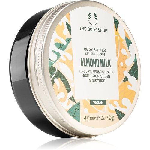 The Body Shop Almond Milk Beurre Corporel Nourrissant Pour Peaux Sèches Et Sensibles 200 Ml 