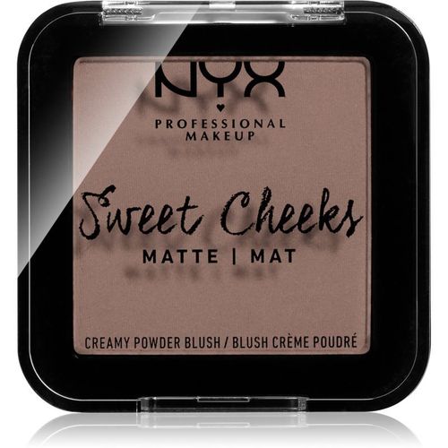 Nyx Professional Makeup Sweet Cheeks Blush Matte Blush Teinte So Taupe 5 G 
