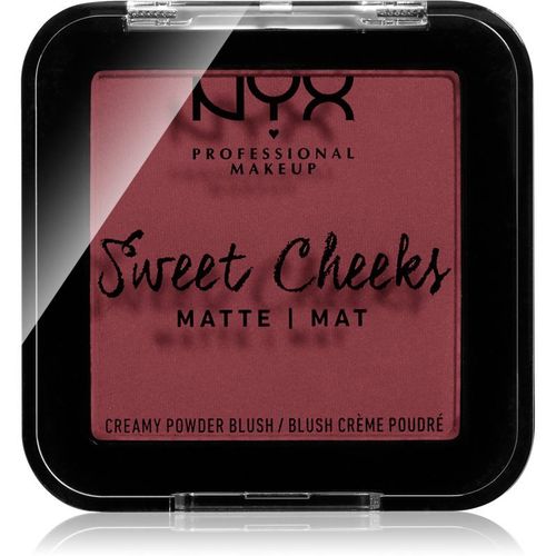 Nyx Professional Makeup Sweet Cheeks Blush Matte Blush Teinte Bang Bang 5 G 