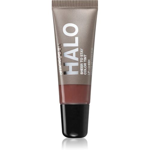 Smashbox Halo Sheer To Stay Color Tints Blush Liquide Et Brillant À Lèvres Teinte Sunset 10 Ml 