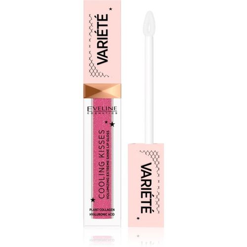 Eveline Cosmetics Variété Cooling Kisses Brillant À Lèvres Hydratant Effet Rafraîchissant Teinte 06 Amazing Kiss 6,8 Ml 