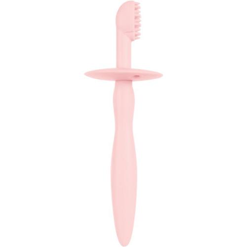 Canpol Babies Hygiene Brosse À Dents En Silicone 0m+ Pink 1 Pcs 