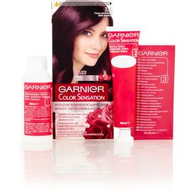 Garnier Color Sensation Coloration Cheveux Teinte 3.16 Deep Amethyste 