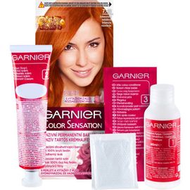 Garnier Color Sensation Coloration Cheveux Teinte 7.40 Intense Amber 