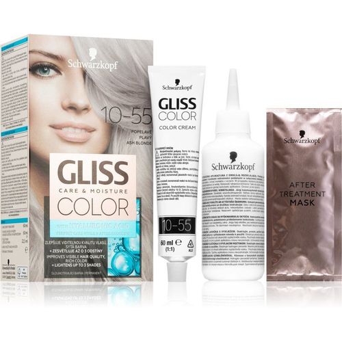 Schwarzkopf Gliss Color Coloration Cheveux Teinte 10-55 Ash Blond 
