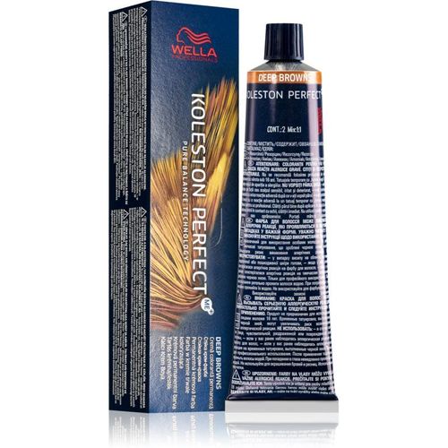 Wella Professionals Koleston Perfect Me+ Deep Browns Coloration Cheveux Permanente Teinte 4/77 60 Ml 