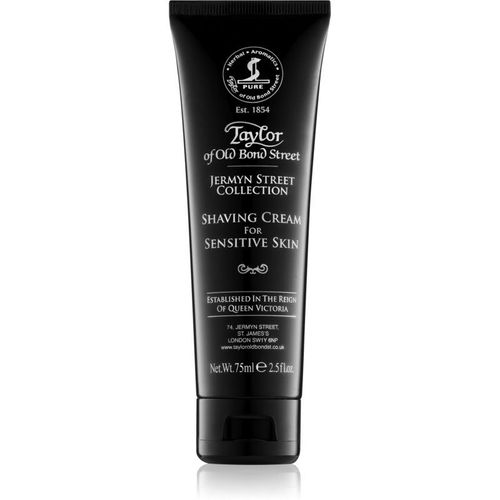 Taylor Of Old Bond Street Jermyn Street Collection Crème À Raser Pour Peaux Sensibles En Tube 75 G 
